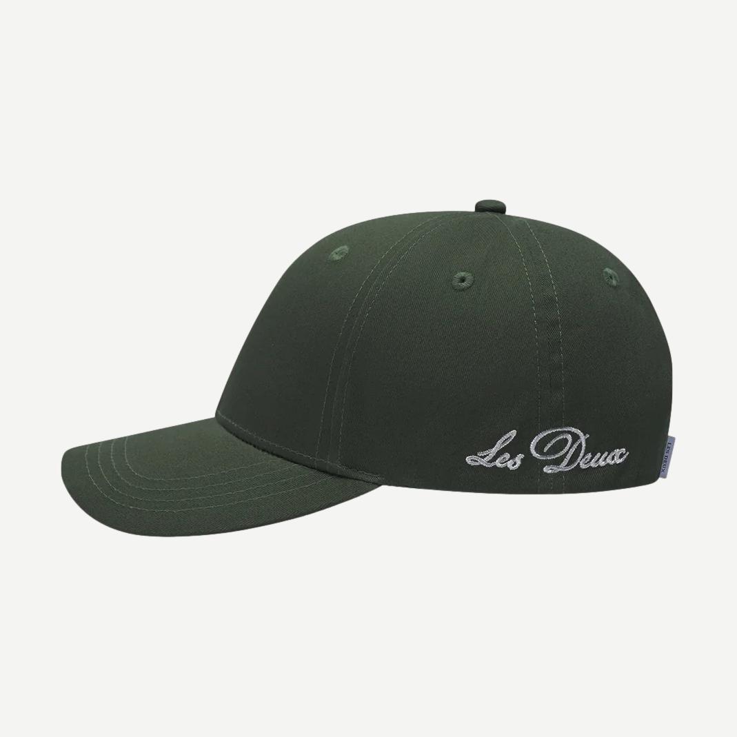 Crew Organic Baseball Cap - Olive Night - Galvanic.co