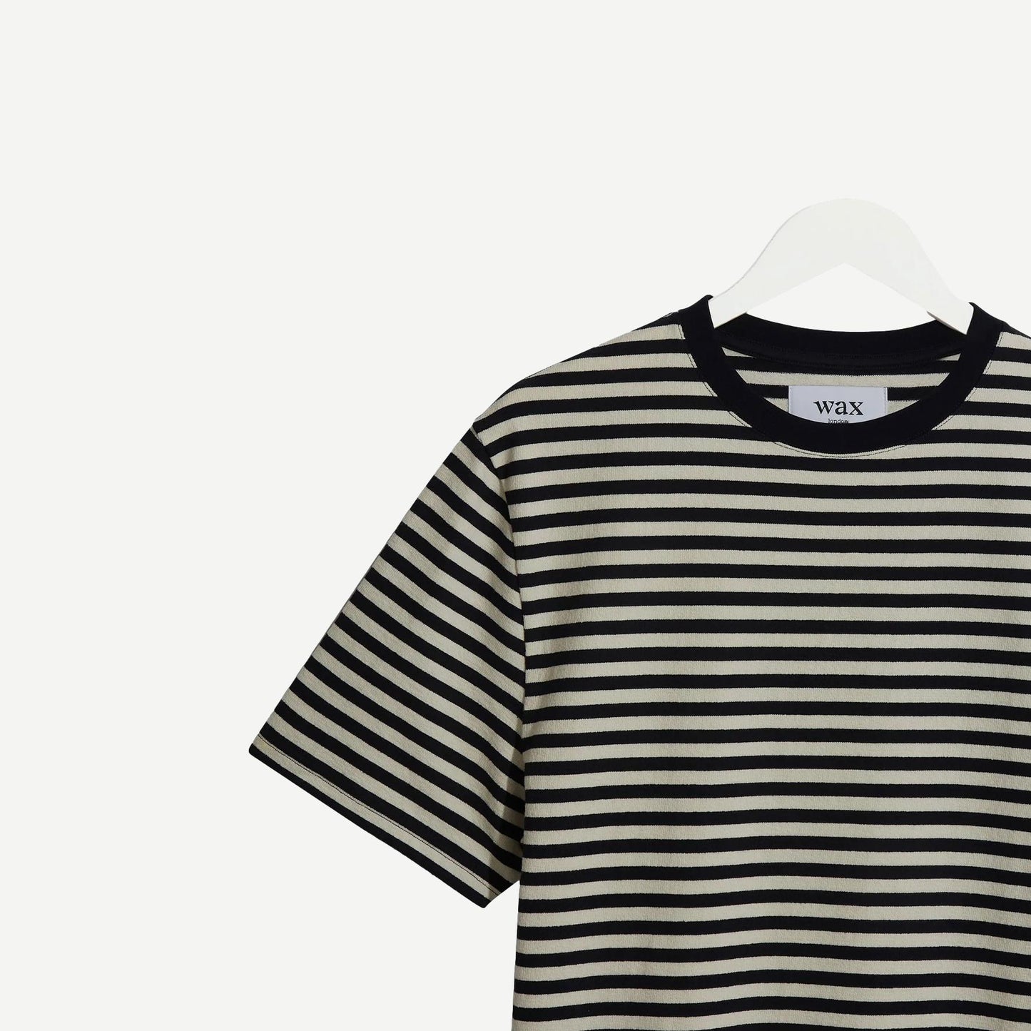 Dean SS Tee Jolt Stripe - Navy/Ecru