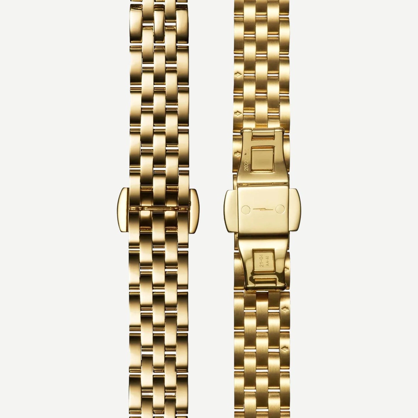 Derby 2H 30.5mm - Gold Bracelet - Galvanic.co