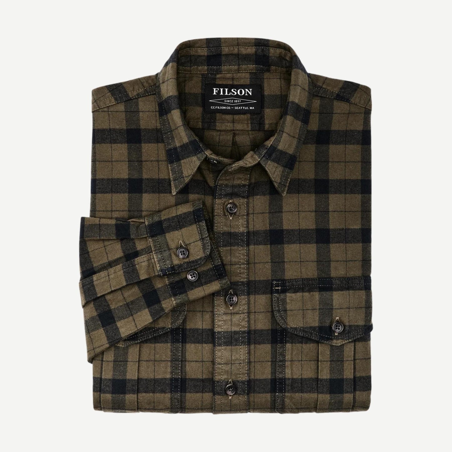 Alaskan Guide Shirt - Otter Green/Black