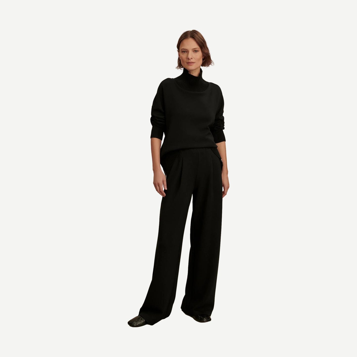 The Extra Wide Leg Pant - Black - Galvanic.co
