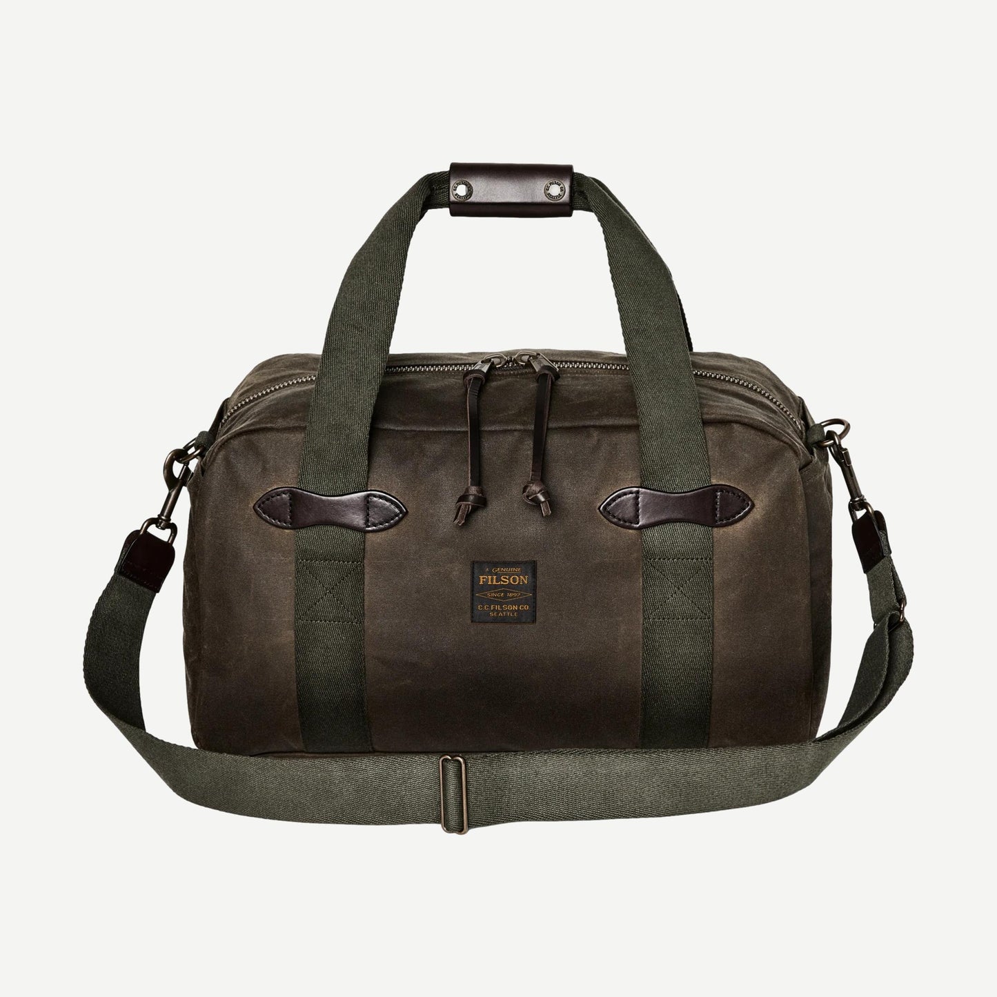 Tin Cloth Small Duffle Bag - Otter Green