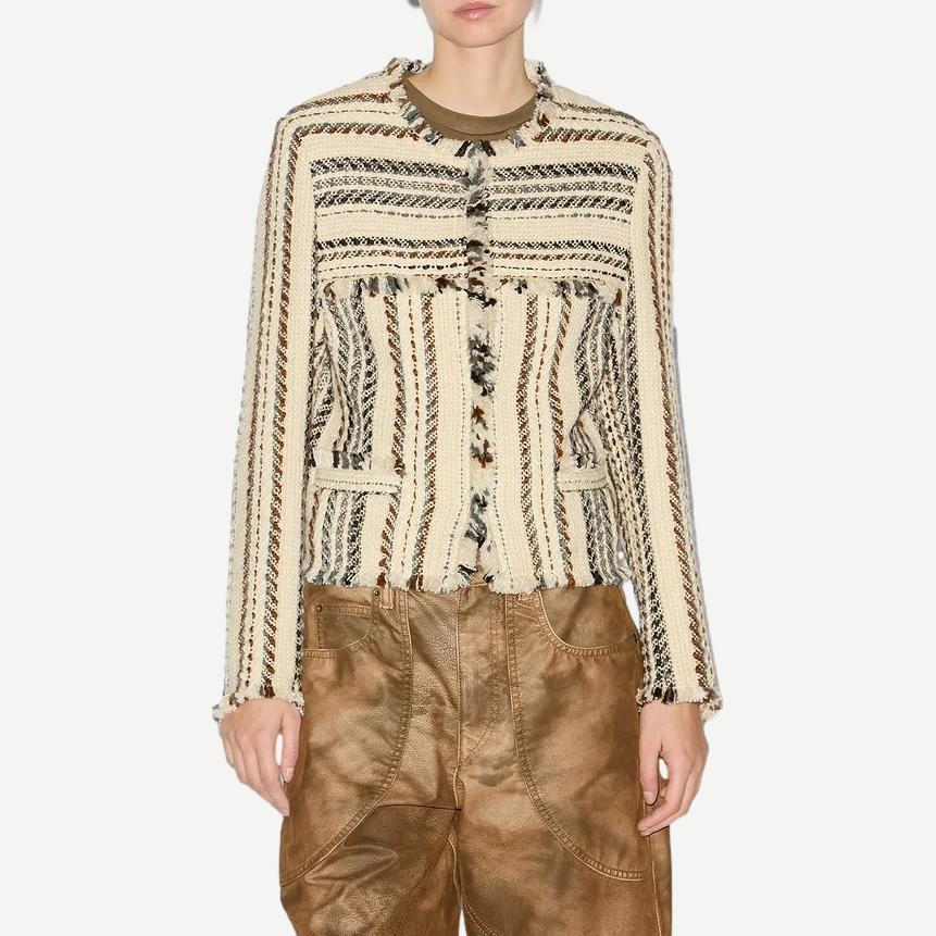 Izaria Jacket - Ecru - Galvanic.co