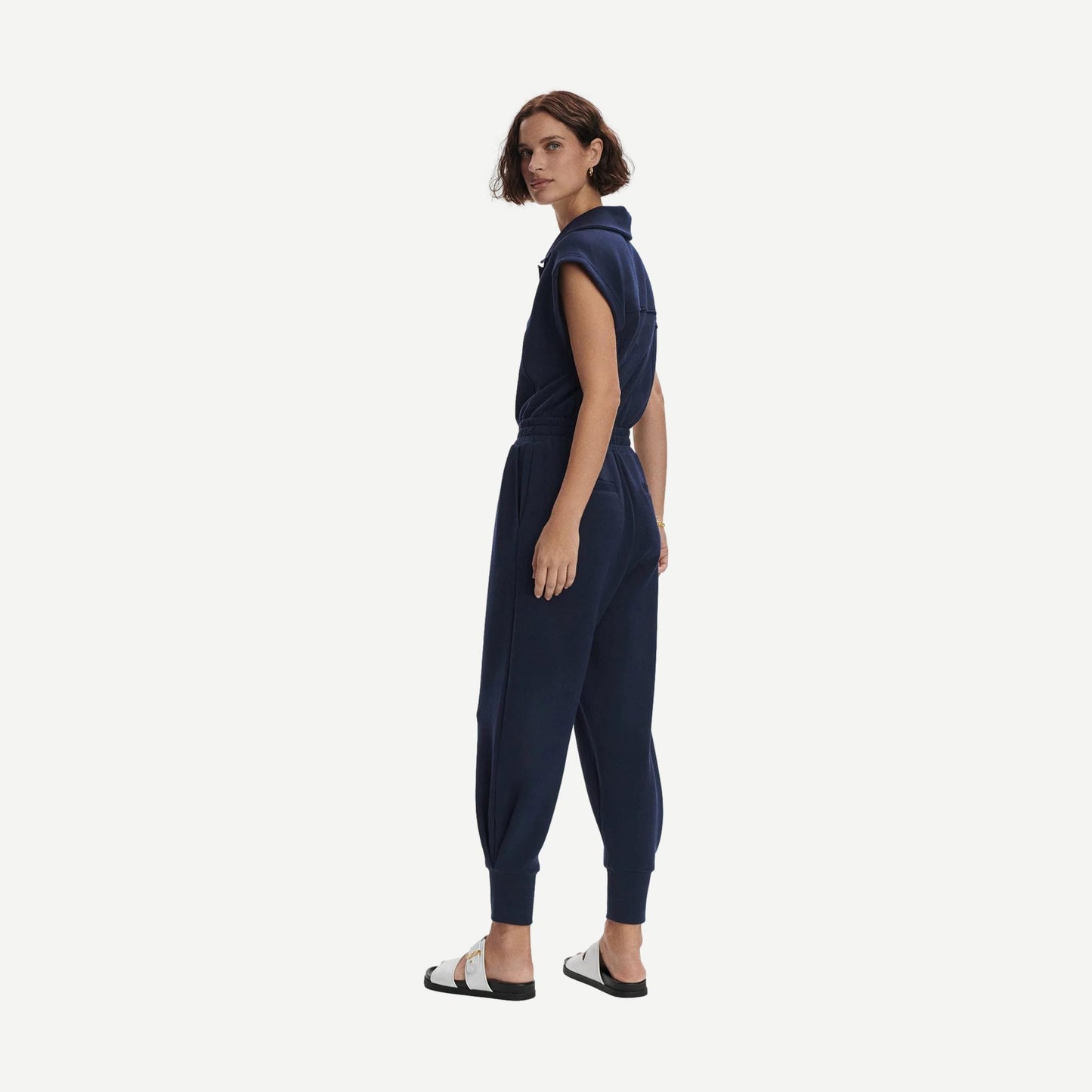 Monica Jumpsuit - Navy - Galvanic.co
