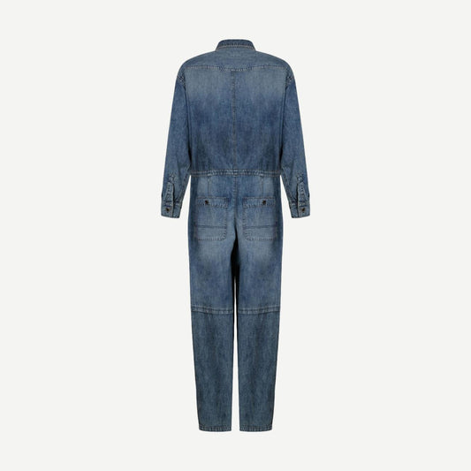 Nadia Jumpsuit - Faded Blue - Galvanic.co