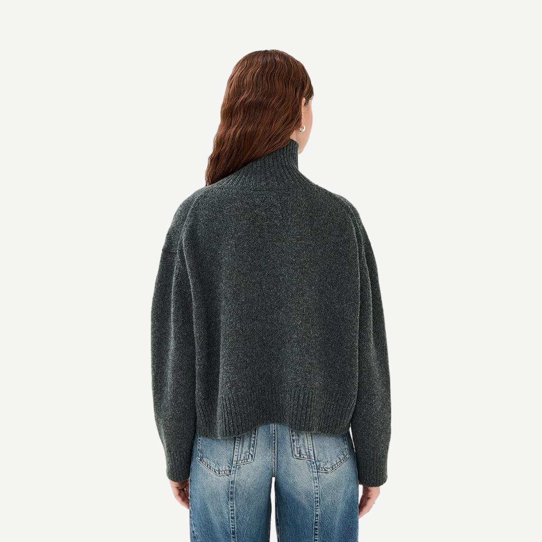 Omaira Sweater - Charcoal Melange