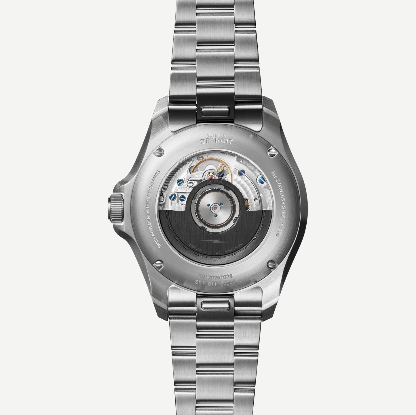 Gift Set: Monster GMT 40mm Silver Bracelet - Galvanic.co