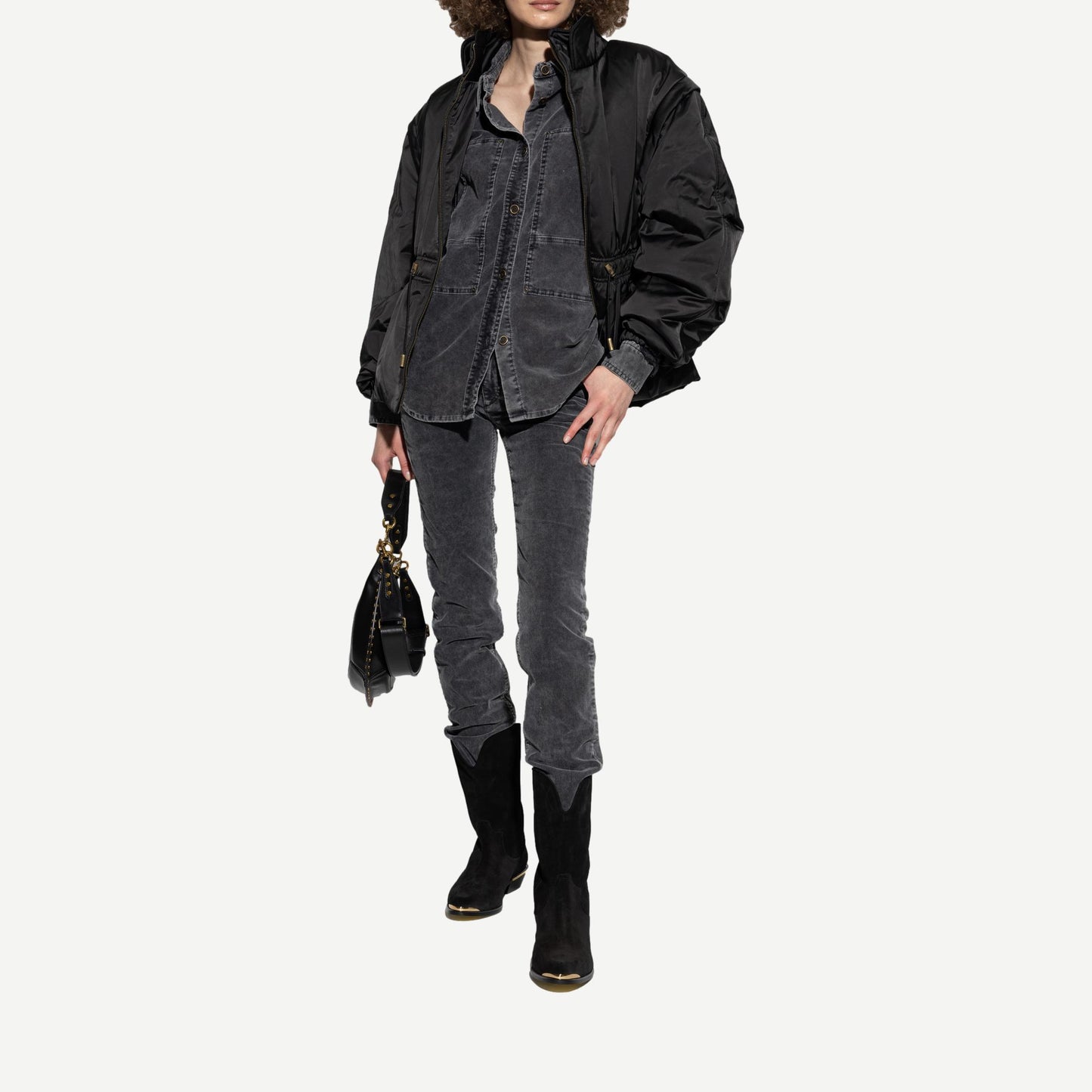 Oriana Jacket - Vintage Black - Galvanic.co