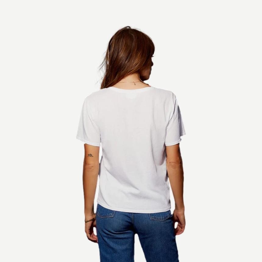 Phoenix Oversized V - White - Galvanic.co