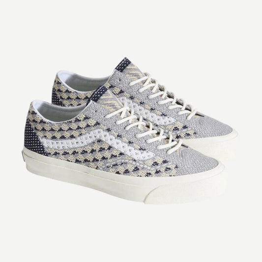 LX Old Skool 36 - EK Geo Check Frost Grey - Galvanic.co