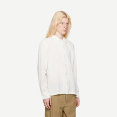 Avery Resort LS Shirt - White - Galvanic.co