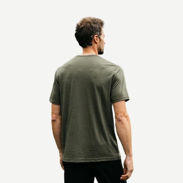 Seeker Merino SS Tee - Olive