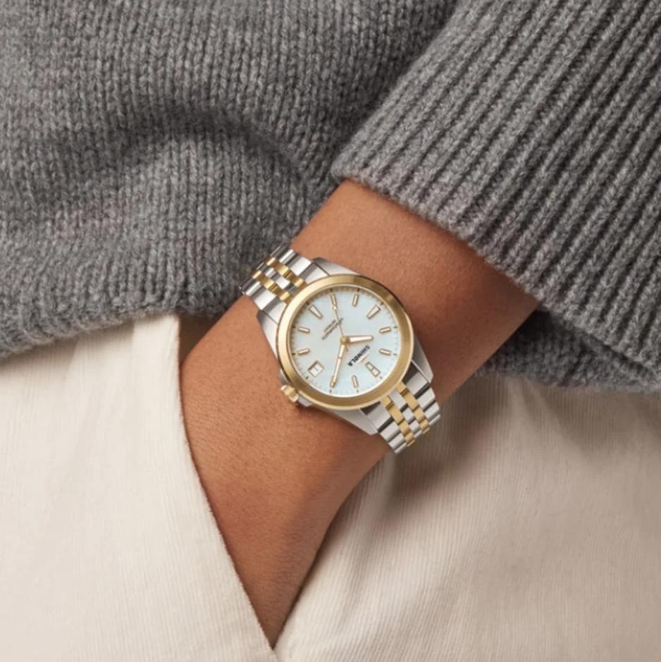 Monster 36mm Circadian Silver/Gold - White MOP