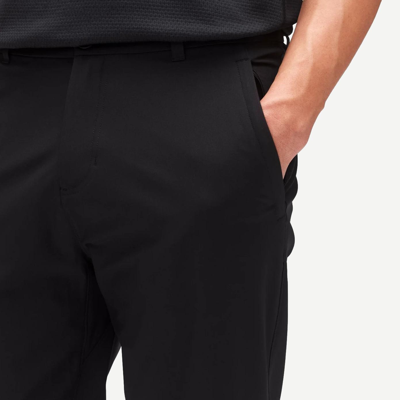 Stretch Warp Knit Coach's Pant - Black - Galvanic.co