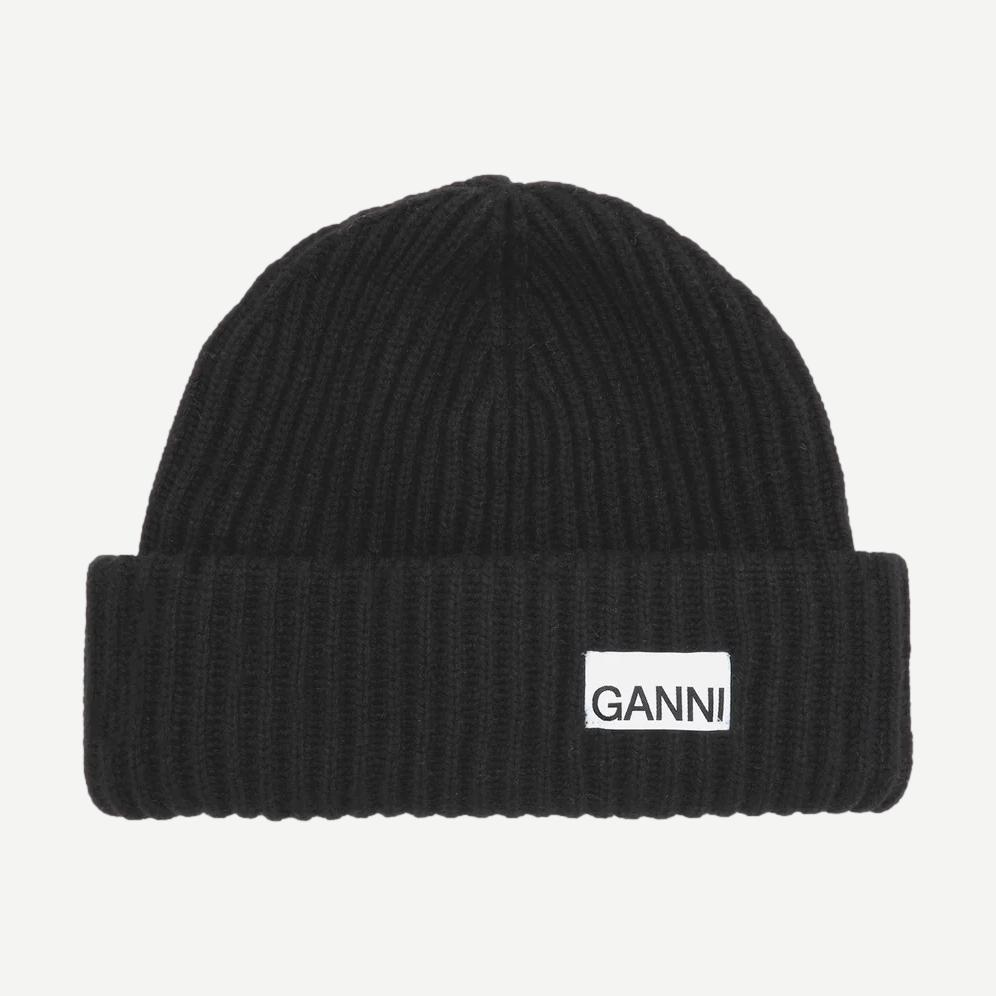 帽子 GANNI Structured Rib Beanie Structured Rib Beanie (more colors available) – Galvanic.co
