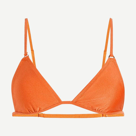 The Ilona Top - Warm Orange