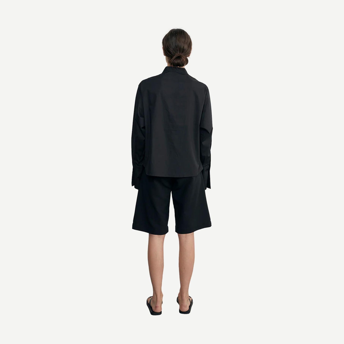 Twill Bermuda Short - Black - Galvanic.co