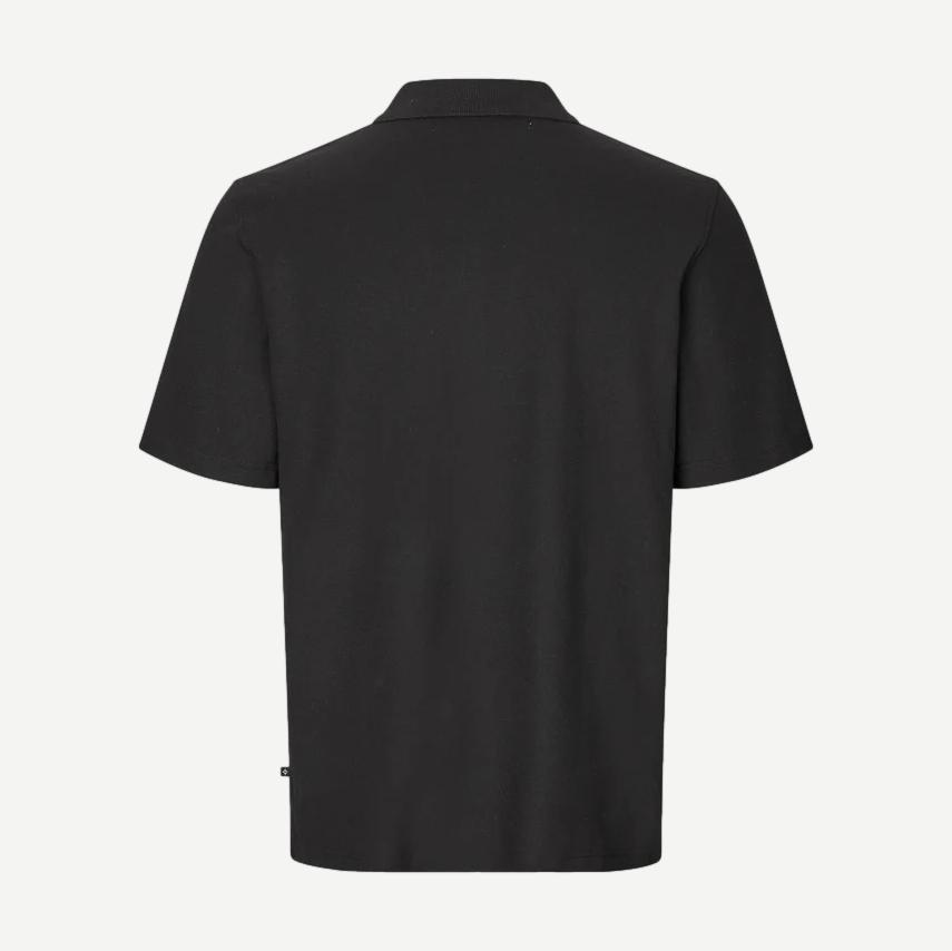 Samac HZ Polo - Black - Galvanic.co
