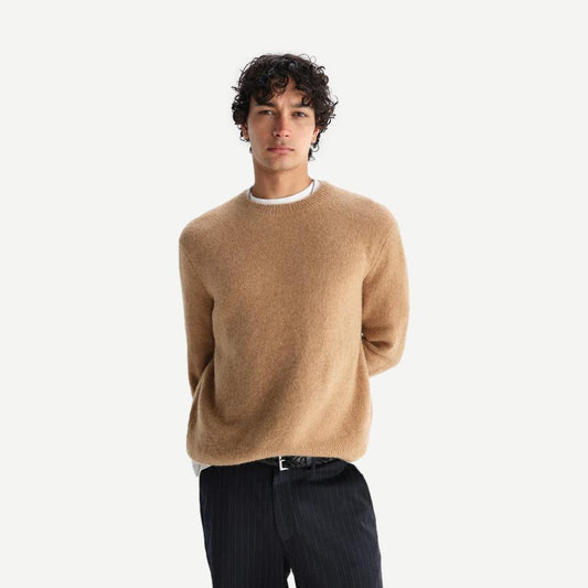 Wilde Crew Fluffy Wool Blend - Camel - Galvanic.co
