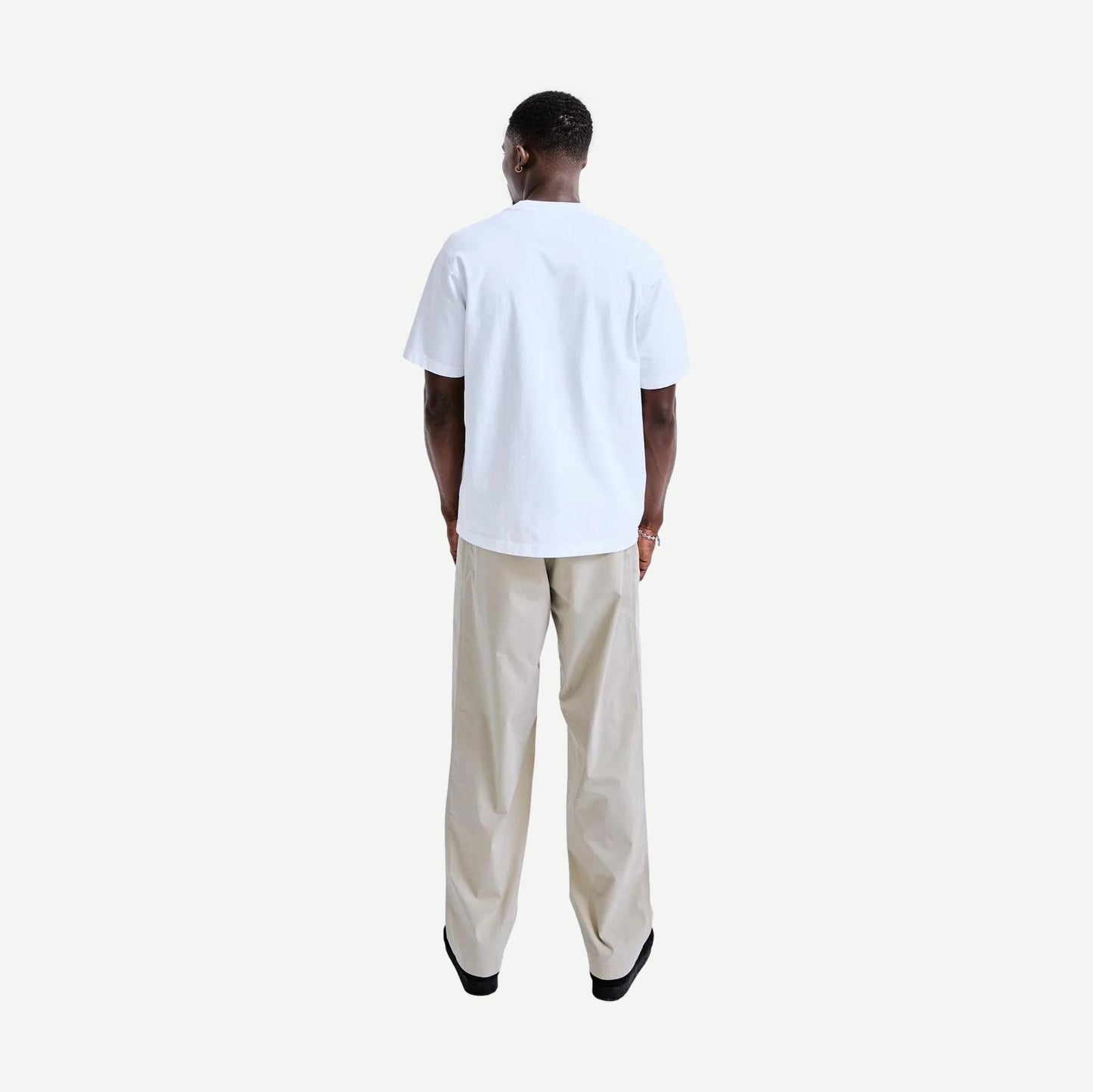 Woven Solotex Cotton Sophomore Pant - Dove - Galvanic.co