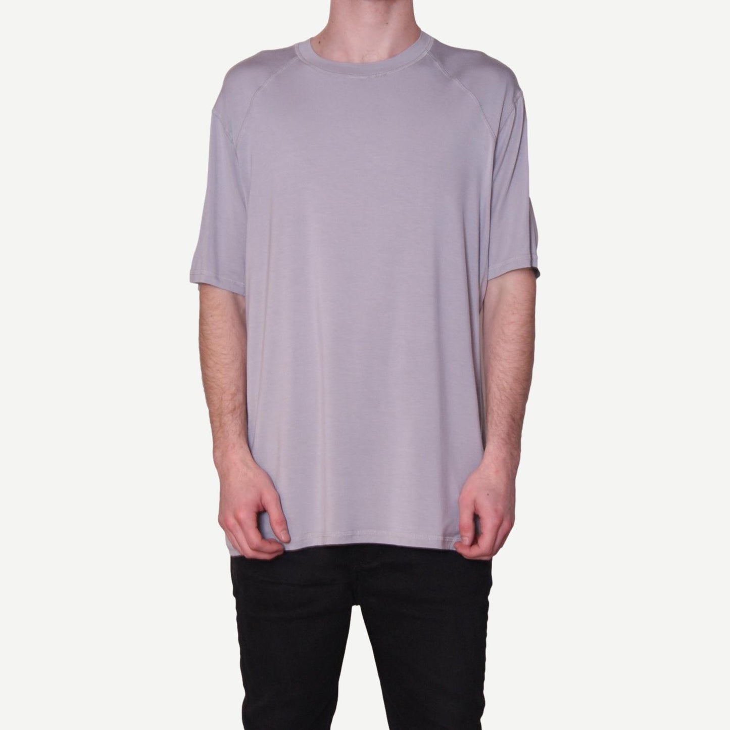 Core Dual Blend Tee in Pale Blue - Galvanic.co