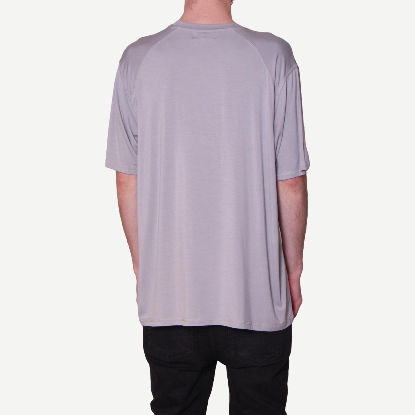 Core Dual Blend Tee in Pale Blue - Galvanic.co