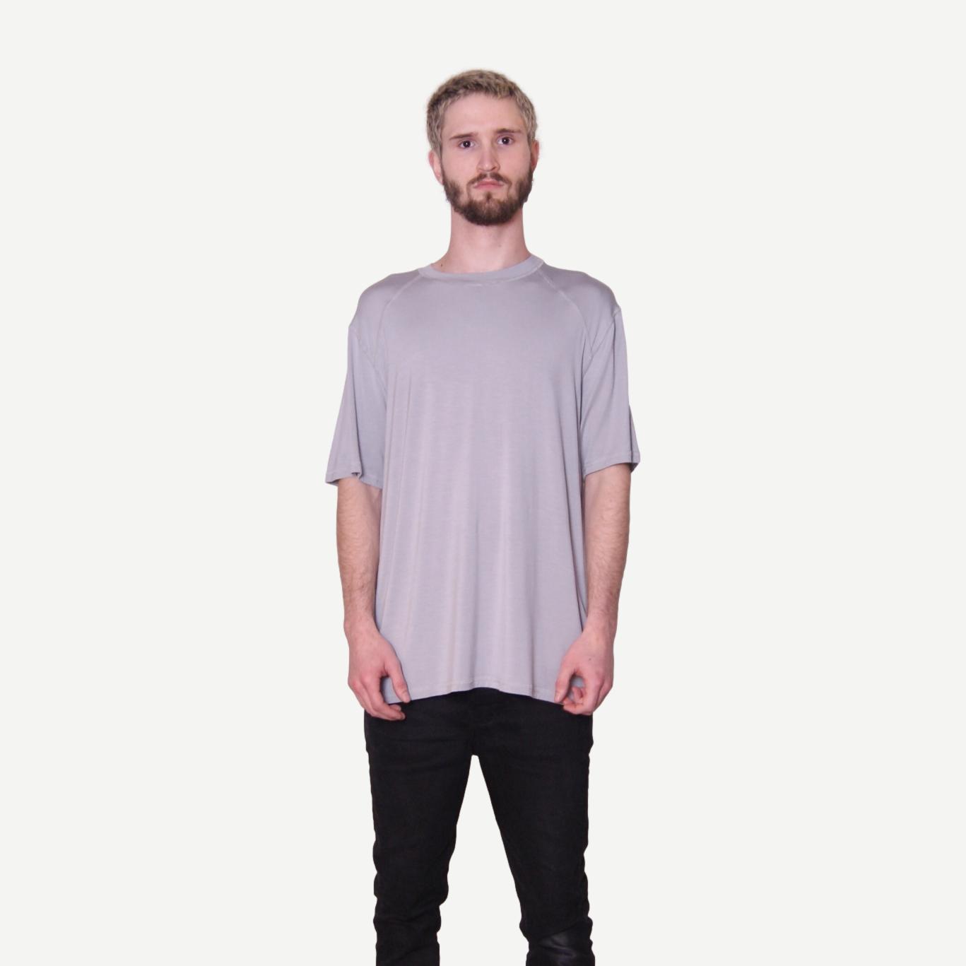 Core Dual Blend Tee in Pale Blue - Galvanic.co