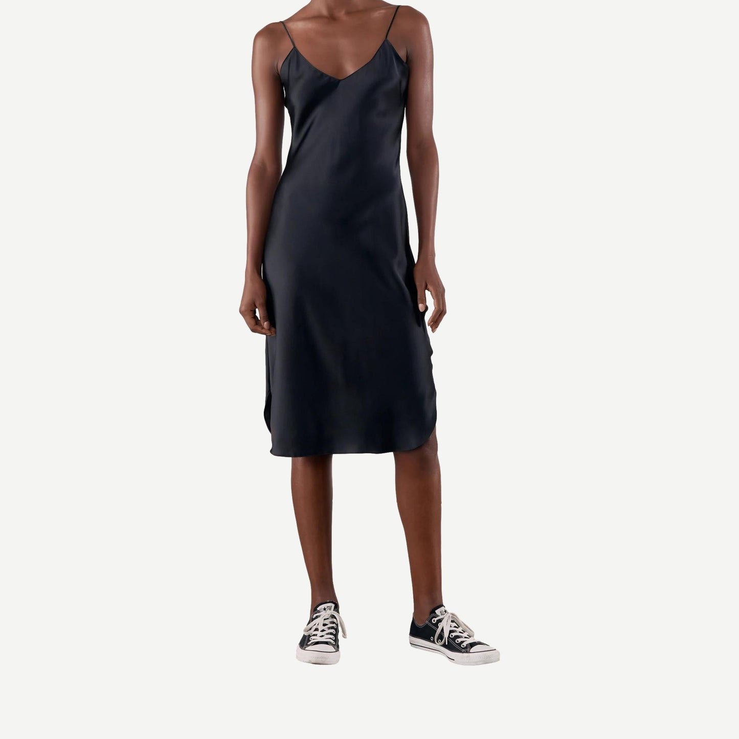 Short Cami Dress - Black - Galvanic.co