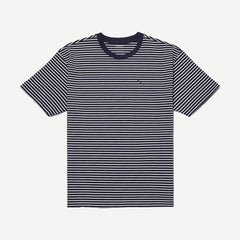 Stripe Relaxed Tee - Ocean - Galvanic.co