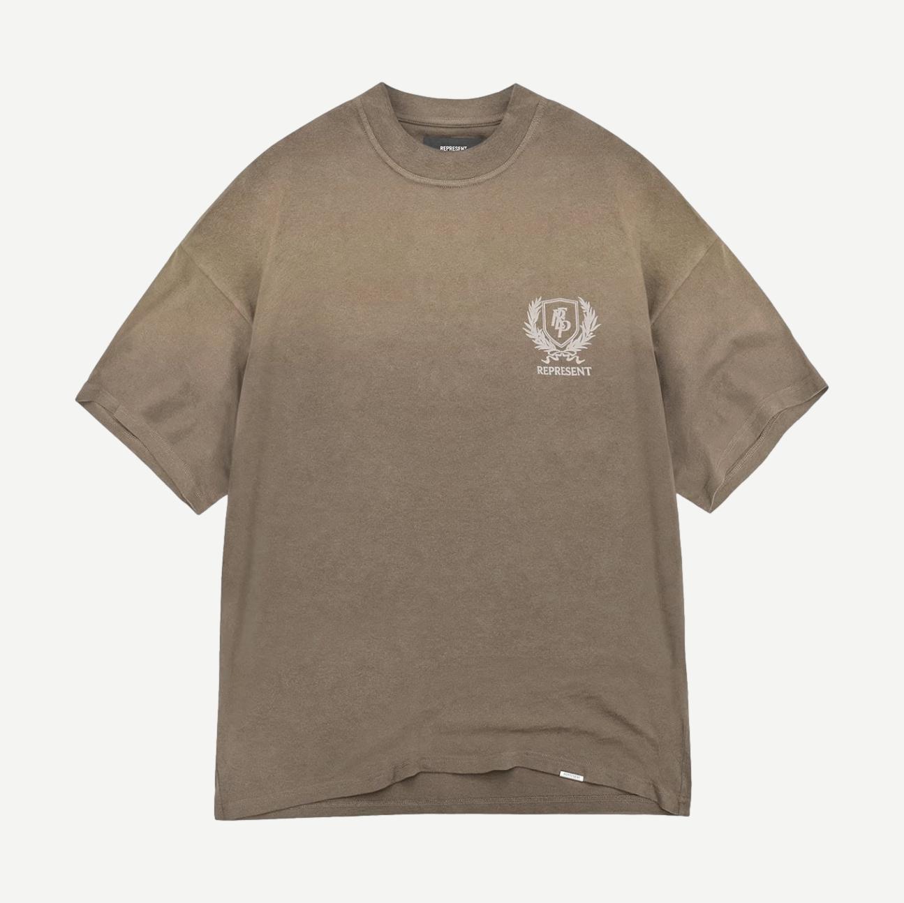Crest T-Shirt - Dark Taupe - Galvanic.co