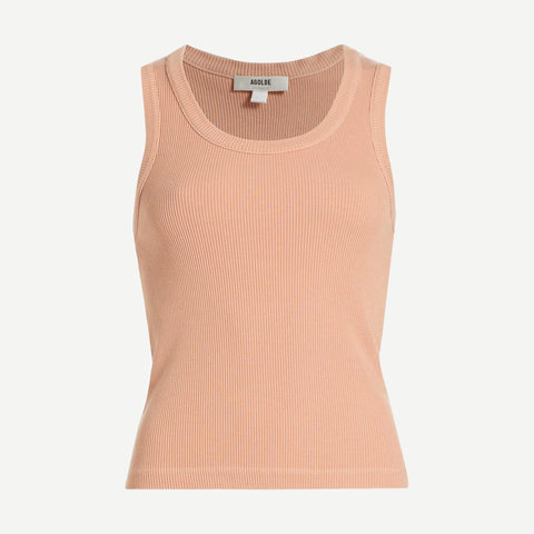 Poppy Tank - Pink Salt