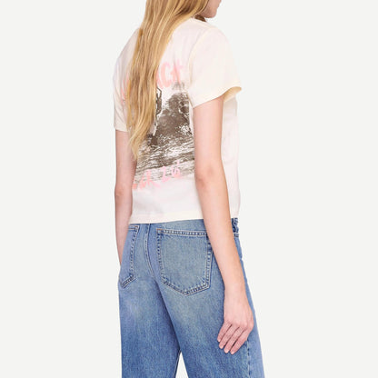 Shelley Tee Surfer - Washed Buttercream