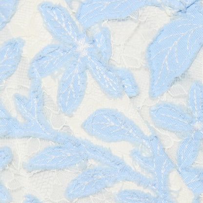 Crissy Cotton Lace Mini Dress - Celeste Mutli