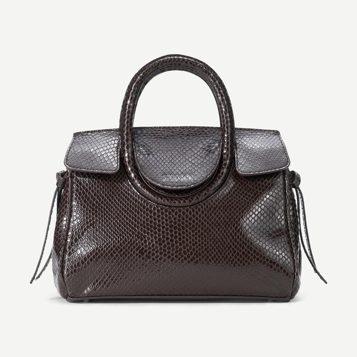 Maude Bag Mini - Espresso Snake - Galvanic.co