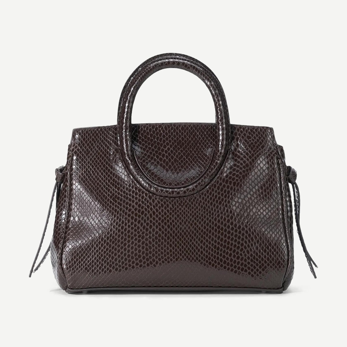 Maude Bag Mini - Espresso Snake - Galvanic.co