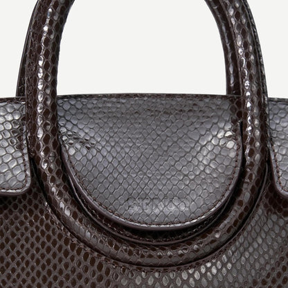 Maude Bag Mini - Espresso Snake - Galvanic.co