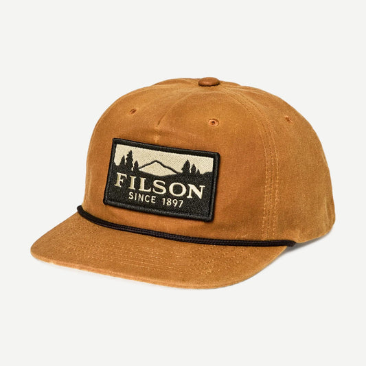 Waxed Trucker Cap - Gold Brown