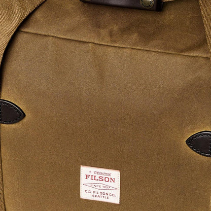 Tin Cloth Medium Duffle Bag - Dark Tan