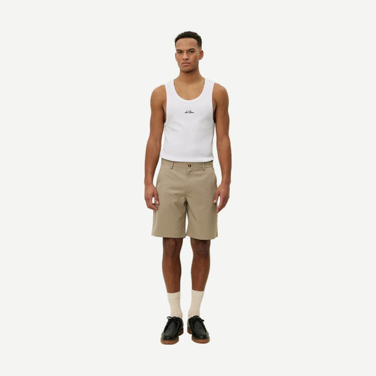 Como Reg Solid Shorts - Dark Sand - Galvanic.co