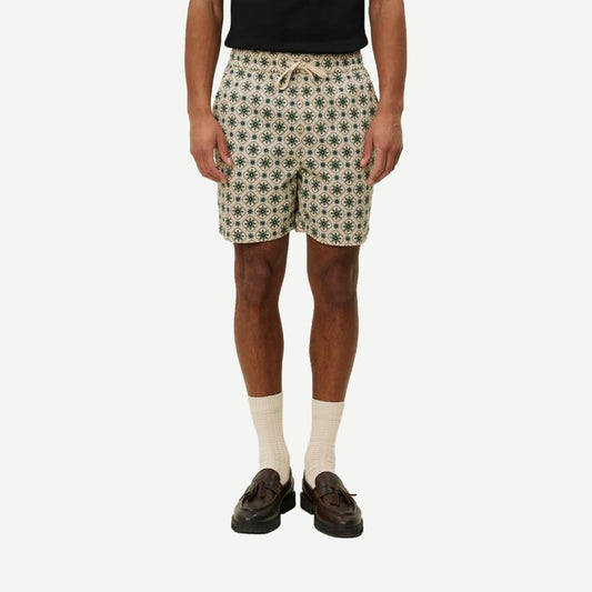 Otto AOP Tapestry Shorts - Ivory - Galvanic.co