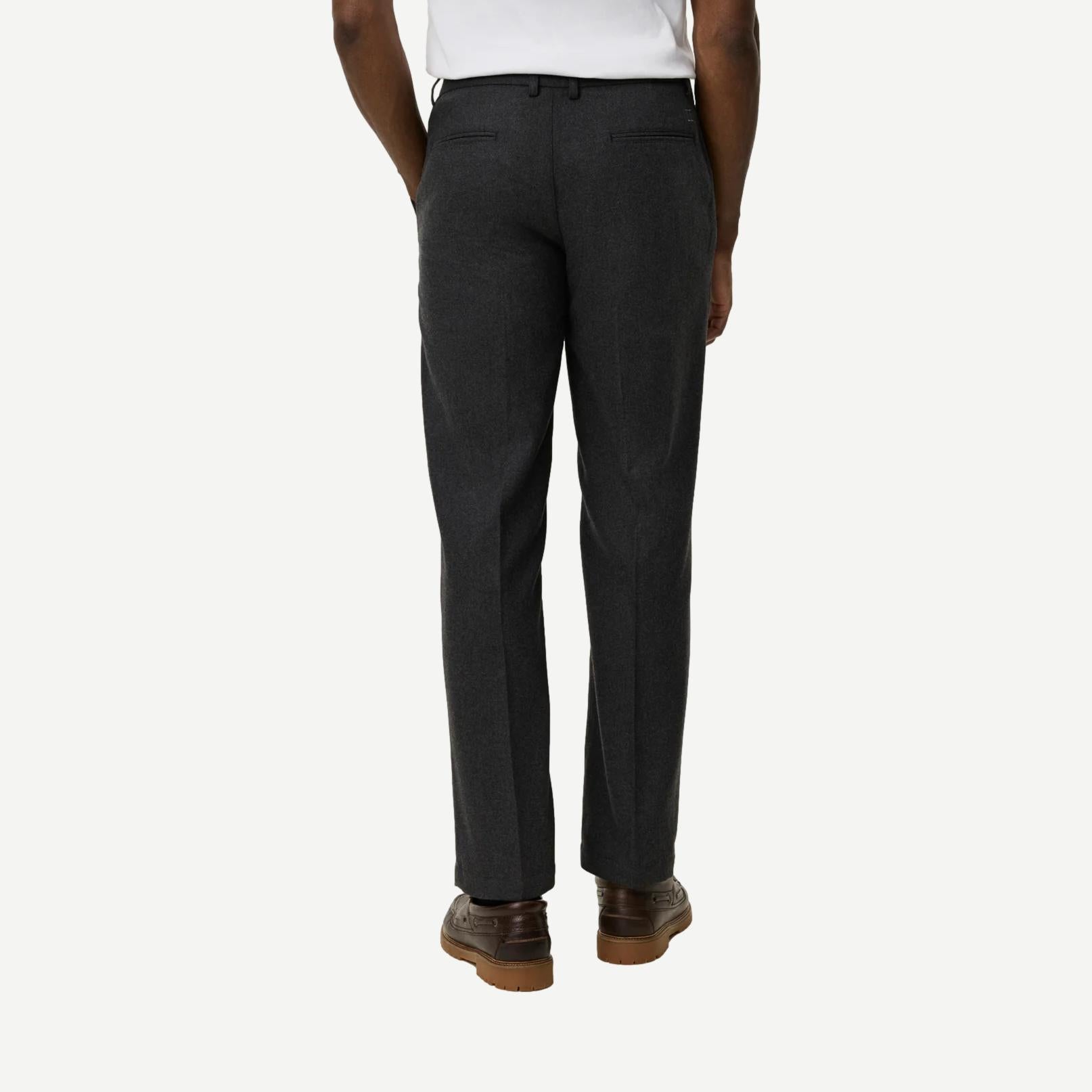 Como Reg Wool Suite Pants - Asphalt - Galvanic.co
