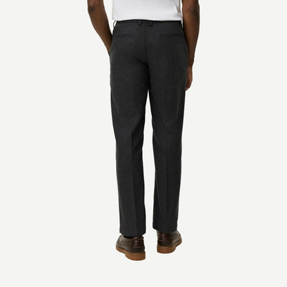 Como Reg Wool Suite Pants - Asphalt - Galvanic.co
