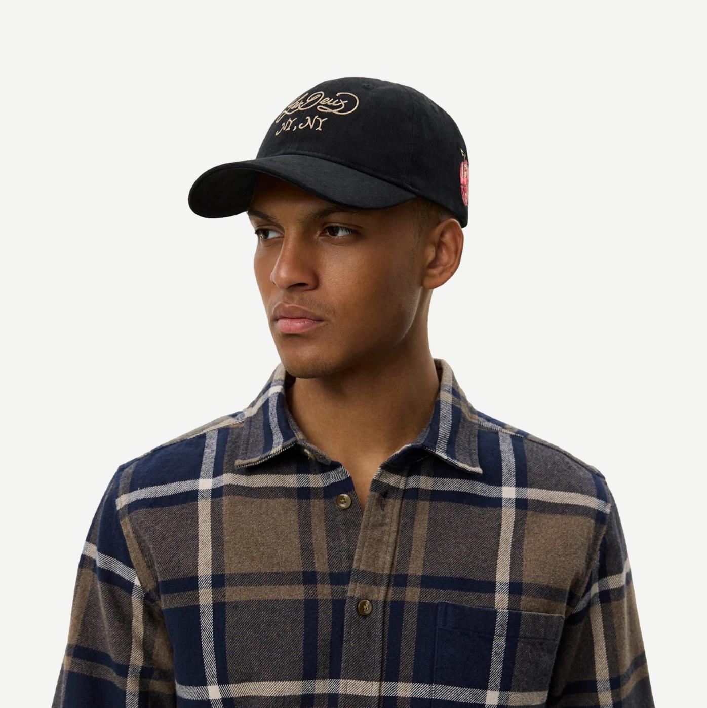 Jeremy Check Flannel Shirt - Dark Navy - Galvanic.co