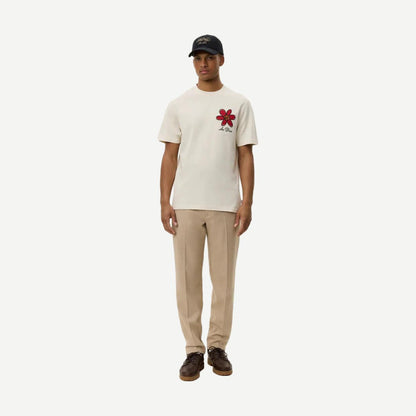 Flower Basket T-Shirt - Ivory - Galvanic.co