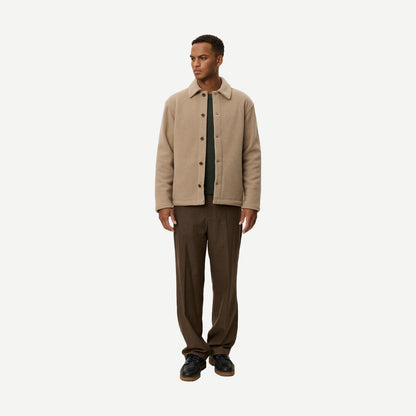 Jermaine Overshirt - Dark Sand
