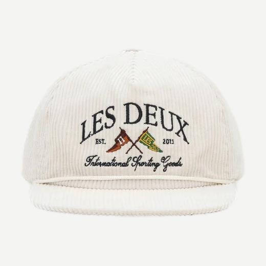 Ivy League Corduroy Cap - Ivory