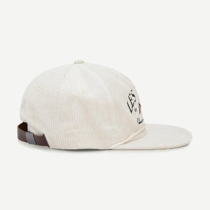 Ivy League Corduroy Cap - Ivory