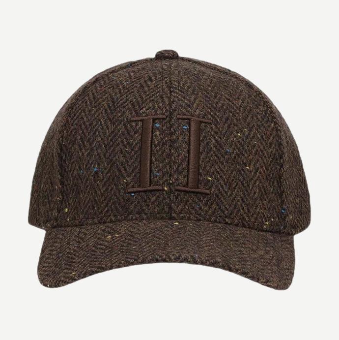 Core Herringbone Baseball Cap - Mole Brown