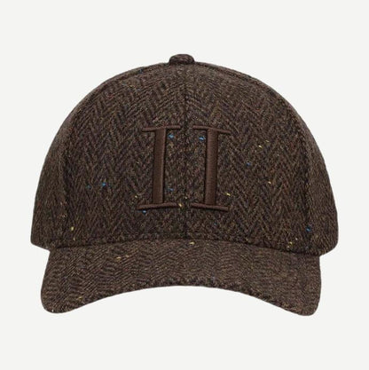 Core Herringbone Baseball Cap - Mole Brown