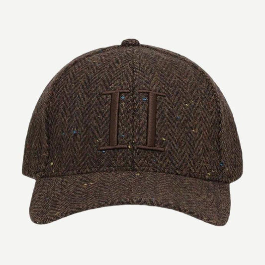 Core Herringbone Baseball Cap - Mole Brown - Galvanic.co